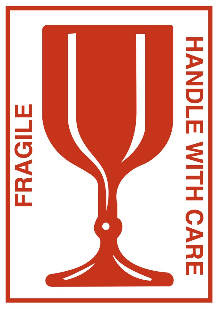 Fragile - handle with care - SikkerhedsGiganten